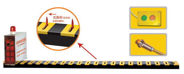 全椒县V3嵌入式闯岗自动扎胎器/阻车器